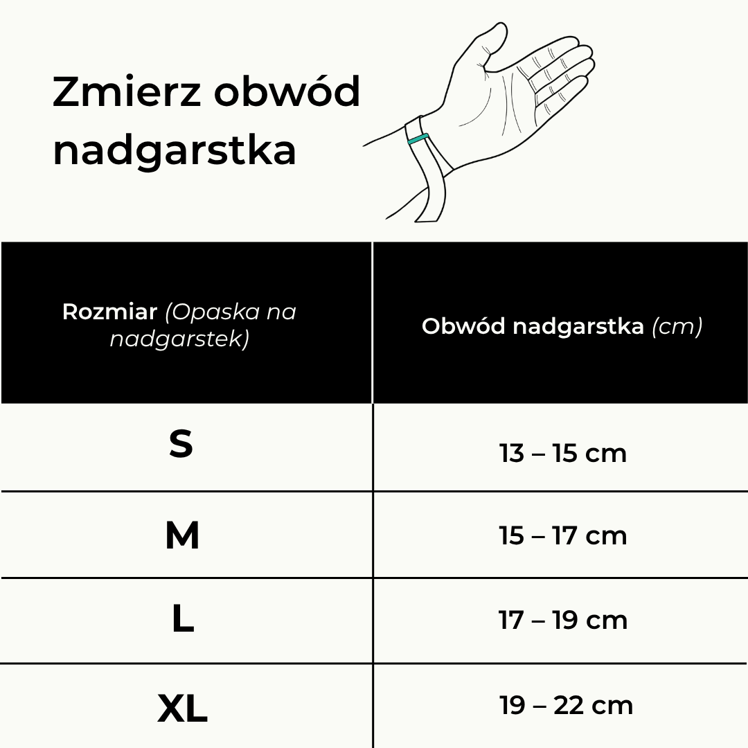Bambusowy stabilizator nadgarstka Premium